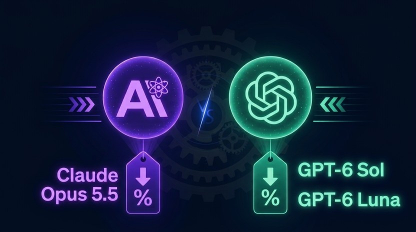 สงครามราคา AI รอบใหม่: Claude Opus 5.5 ถูกลง 40% vs GPT-6 Sol ถูกลงครึ่งนึง