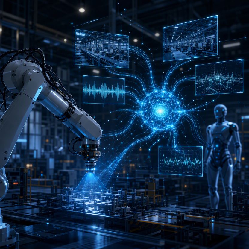 Multimodal AI + Physical AI ปี 2026: เมื่อ AI เริ่มมีทั้ง "ตา หู และร่างกาย"