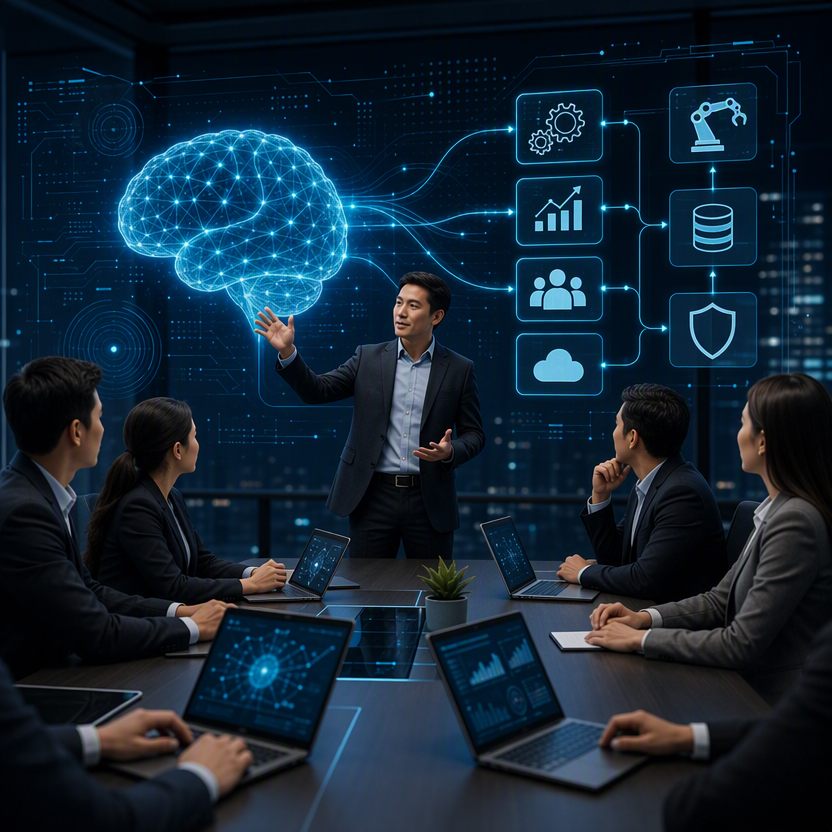 จัดอบรม AI องค์กร B2B AI Corporate Workshop